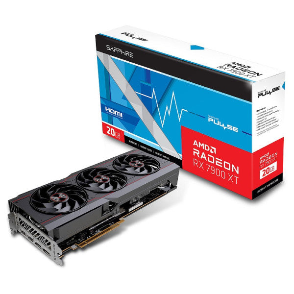 Sapphire Pulse AMD Radeon RX 7900 XT 20GB GDDR6 Sapphire Pulse AMD Radeon RX 7900 XT 20GB GDDR6